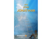Taschenbuch "Joni Joni Jonathan" von Renate Spielvogel Buchcover Joni Joni Jonathan, Kind sitzt vor Leiter, die in die Wolken reicht